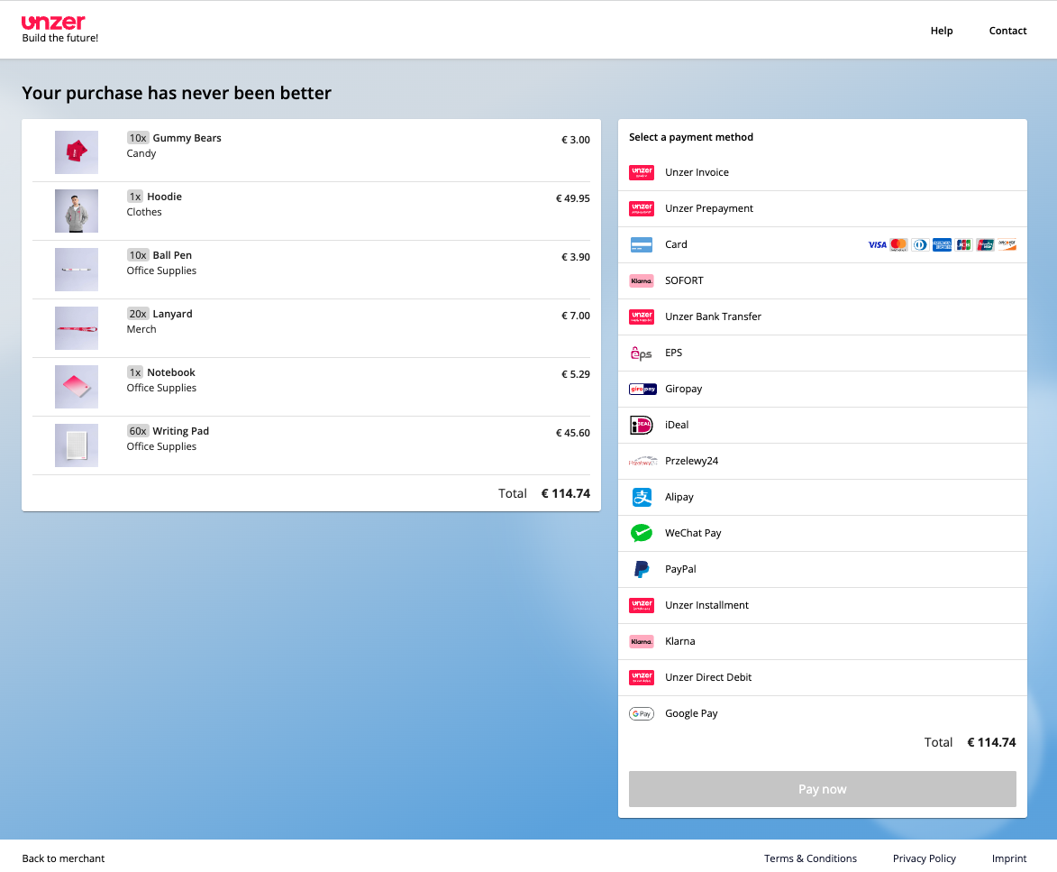 Relevant Links and Payment Methods in SaaS Localisation